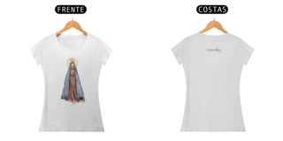 Nome do produto Camiseta Feminina Pima - Mãezinha Aparecida #02