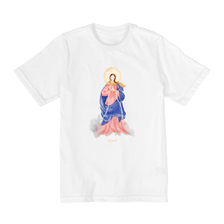 Nome do produto Camiseta Infantil - Mãezinha desatadora dos nós