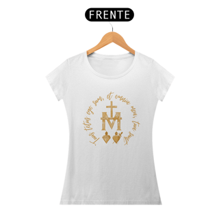 Nome do produto Camiseta Feminina Pima - Totus Tuus