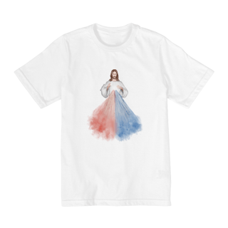 Nome do produto Camiseta Infantil - Jesus Misericordioso