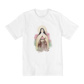 Nome do produto Camiseta Infantil - Santa Terezinha
