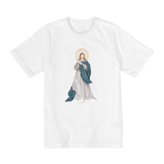 Nome do produto Camiseta Infantil - Mãezinha da Imaculada Conceição