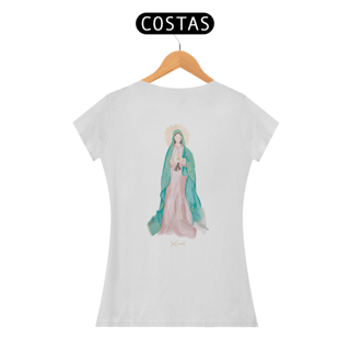 Nome do produto Camiseta Feminina Pima - Mãezinha de Guadalupe #03