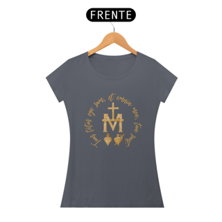 Nome do produto Camiseta Feminina Pima - Totus Tuus