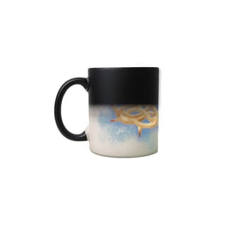 Nome do produto Caneca Mágica Coroa de Espinhos - Azul