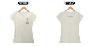 Nome do produto Camiseta Feminina Pima - Mãezinha de Fátima #01