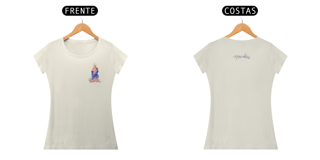 Nome do produto Camiseta Feminina Pima - Mãezinha desatadora dos nós #01