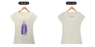 Nome do produto Camiseta Feminina Pima - Mãezinha das Lagrimas #01