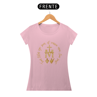 Nome do produto Camiseta Feminina Pima - Totus Tuus