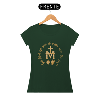 Nome do produto Camiseta Feminina Pima - Totus Tuus