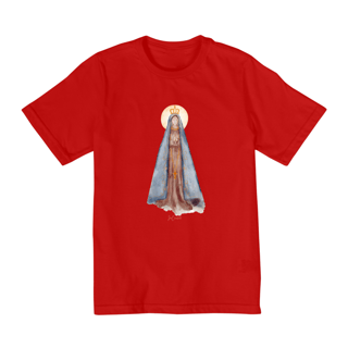 Nome do produto Camiseta Infantil - Mãezinha Aparecida