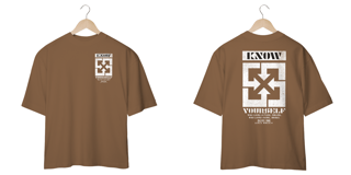 Nome do produto Camiseta Oversized Know Yourself