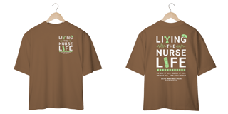 Nome do produto Camiseta Oversized Living The Nurse Life