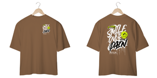Nome do produto Camiseta Oversized Smile Over The Pain