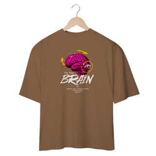 Nome do produto Camiseta Oversized Use Your Brain