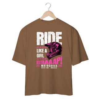 Nome do produto Camiseta Oversized Motocross Ride