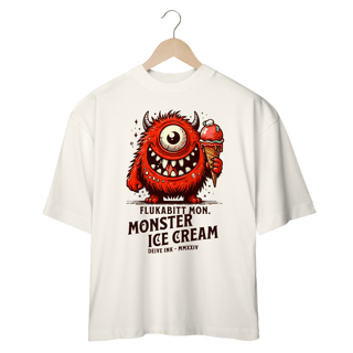 Nome do produto Camiseta Oversized Monster Ice Cream