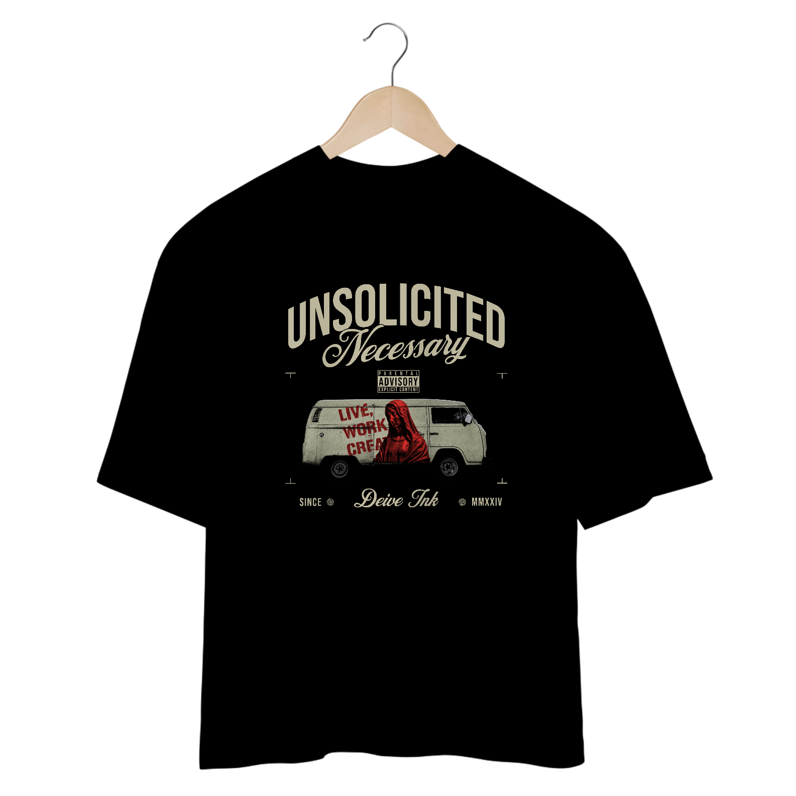 Camiseta Oversized Unsolicited