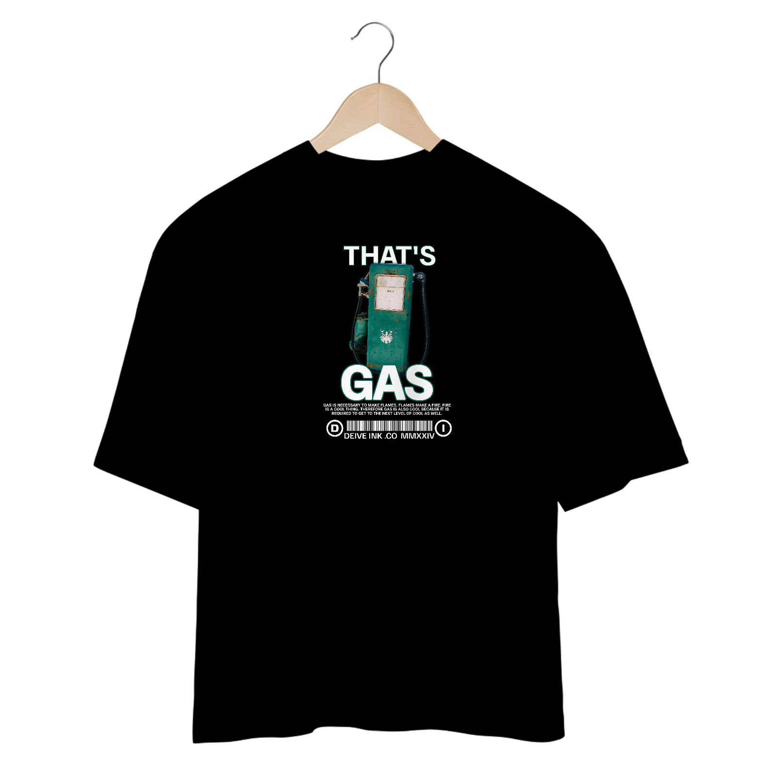 Camiseta Oversized That Gas