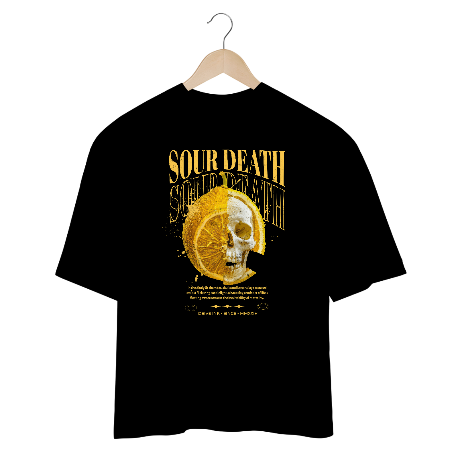 Camiseta Oversized Sour Death 