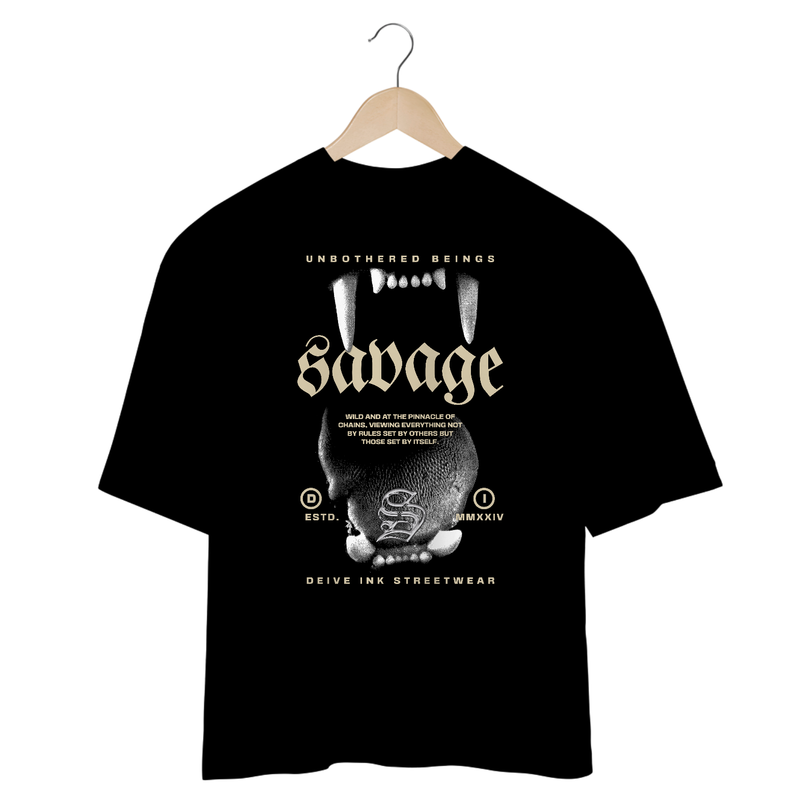 Camiseta Oversized Savage