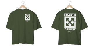 Nome do produto Camiseta Oversized Know Yourself
