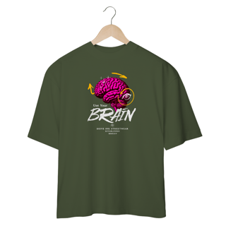 Nome do produto Camiseta Oversized Use Your Brain