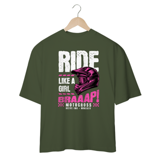 Nome do produto Camiseta Oversized Motocross Ride