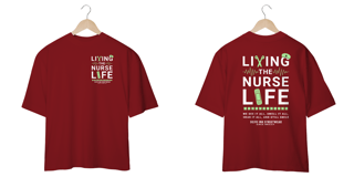 Nome do produto Camiseta Oversized Living The Nurse Life