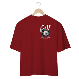 Nome do produto Camiseta Oversized Let's Go