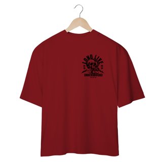 Nome do produto Camiseta Oversized Long Live