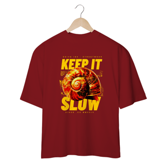 Nome do produto Camiseta Oversized Slug