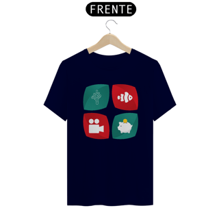 Nome do produto Camiseta Aquário Marinho Sem Grana - Logo 1