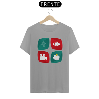 Nome do produto Camiseta Aquário Marinho Sem Grana - Logo 1