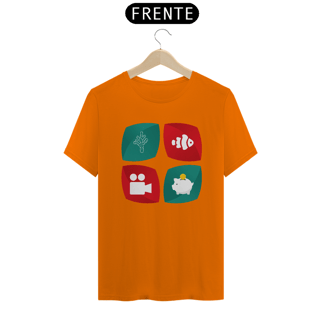 Nome do produto Camiseta Aquário Marinho Sem Grana - Logo 1