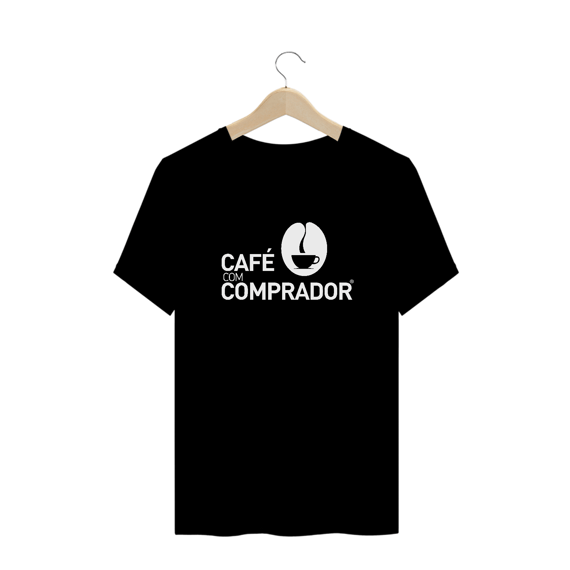 Camiseta Plus Size - Café Com Comprador 2
