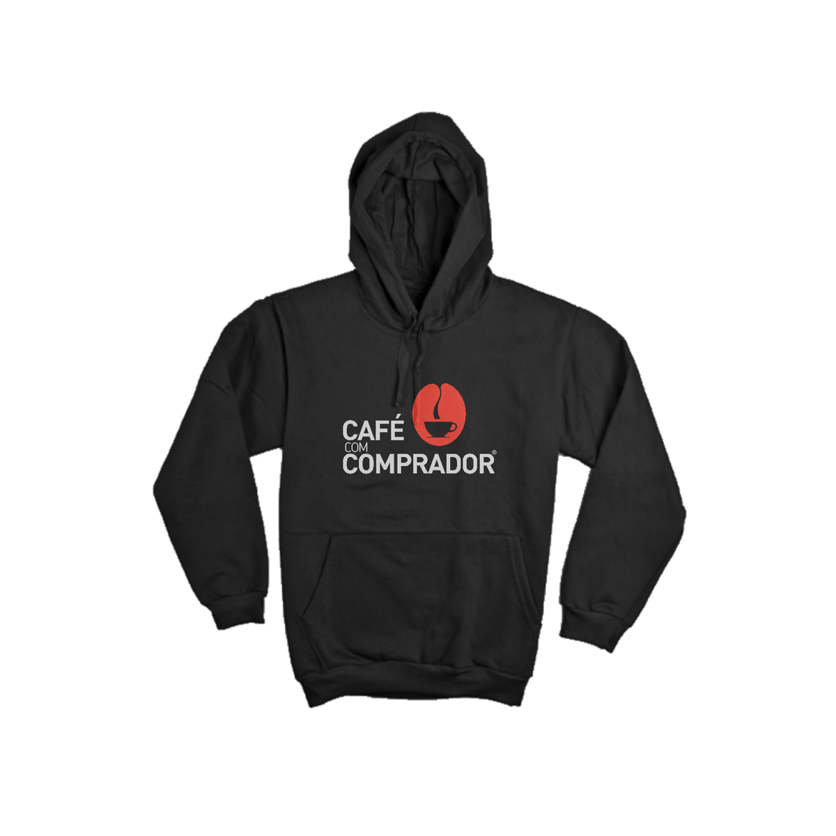 Nome do produto: Moletom Canguru - Café Com Comprador 1