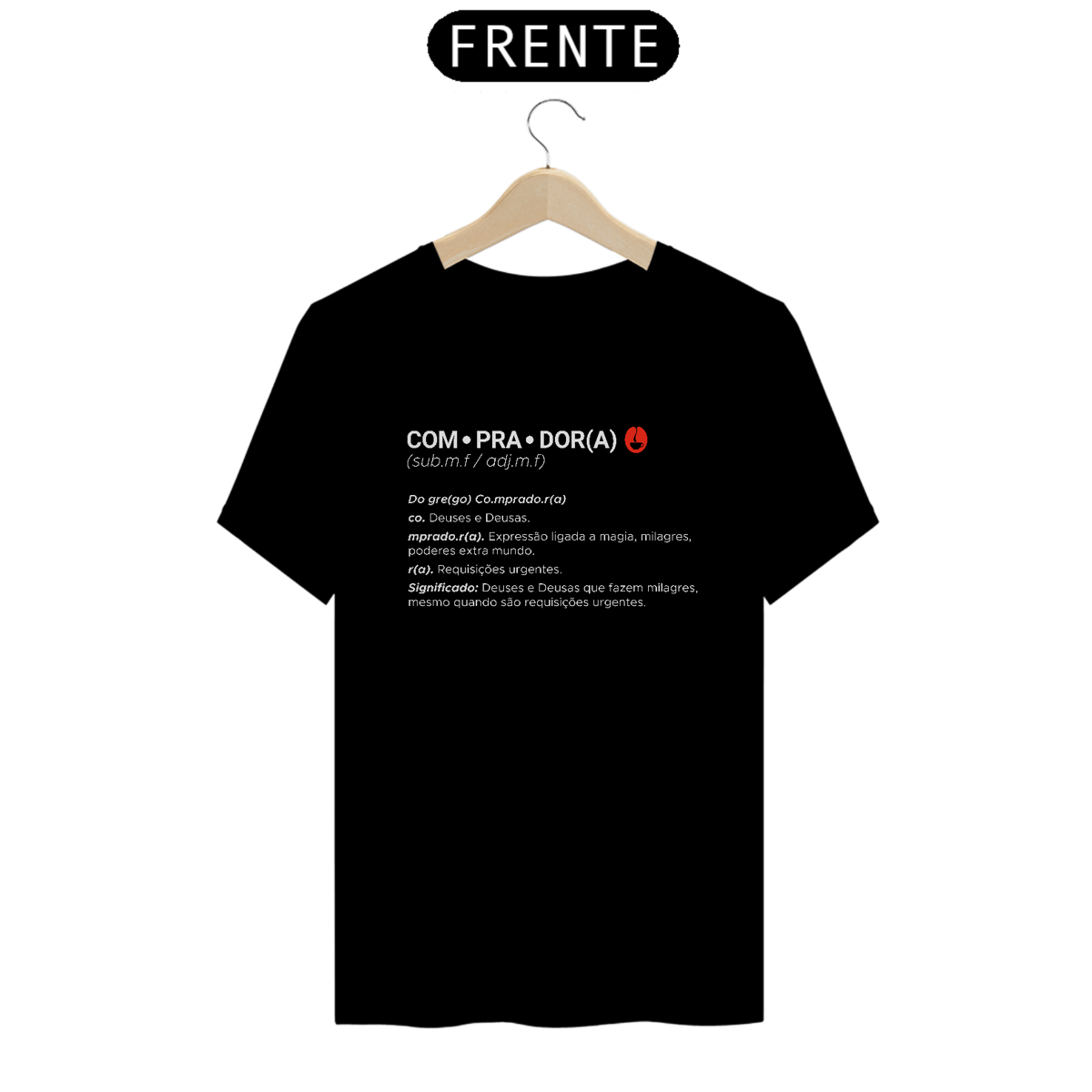 Nome do produto: Camiseta - Definição Comprador