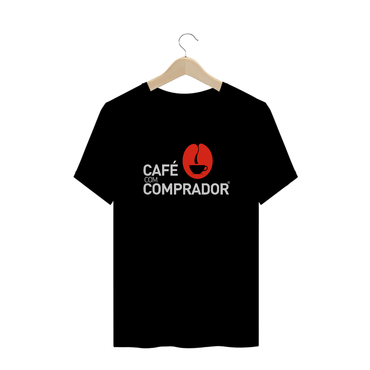 Nome do produto: Camiseta Plu-Size - Café Com Comprador 1