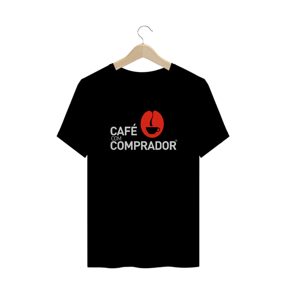 Camiseta Plu-Size - Café Com Comprador 1