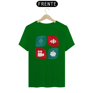 Nome do produto Camiseta Aquário Marinho Sem Grana - Logo 1