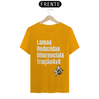 Nome do produto Camiseta Quality - Lama & Redução & Diferencial & Tração4x4