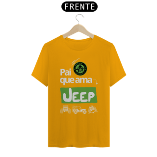 Nome do produto Camiseta Quality - Pai ama Jeep - Black