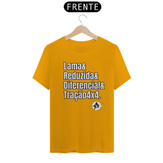 Nome do produto Camiseta Quality - Lama & Redução & Diferencial & Tração4x4