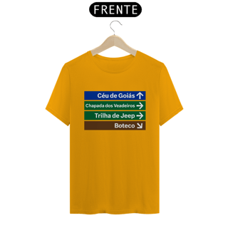 Nome do produto Camiseta Quality Sinalizando - Goiás