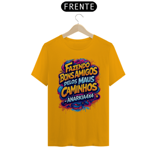 Nome do produto Camiseta Quality Anarkia4x4 - Fazendo Bons Amigos