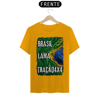 Nome do produto Camiseta Quality - Brasil - Lama - Tração 4x4