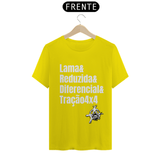 Nome do produto Camiseta Quality - Lama & Redução & Diferencial & Tração4x4
