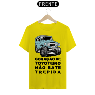 Nome do produto Camiseta Quality - Toyota Bandeirante - Letra Preta