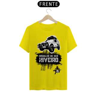 Nome do produto Camiseta Quality - Orgulho Niveiro - Branca